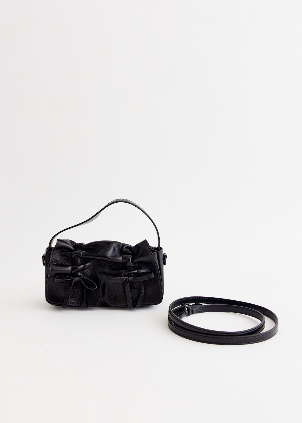 Multipocket Micro Crossbody Lux Bag