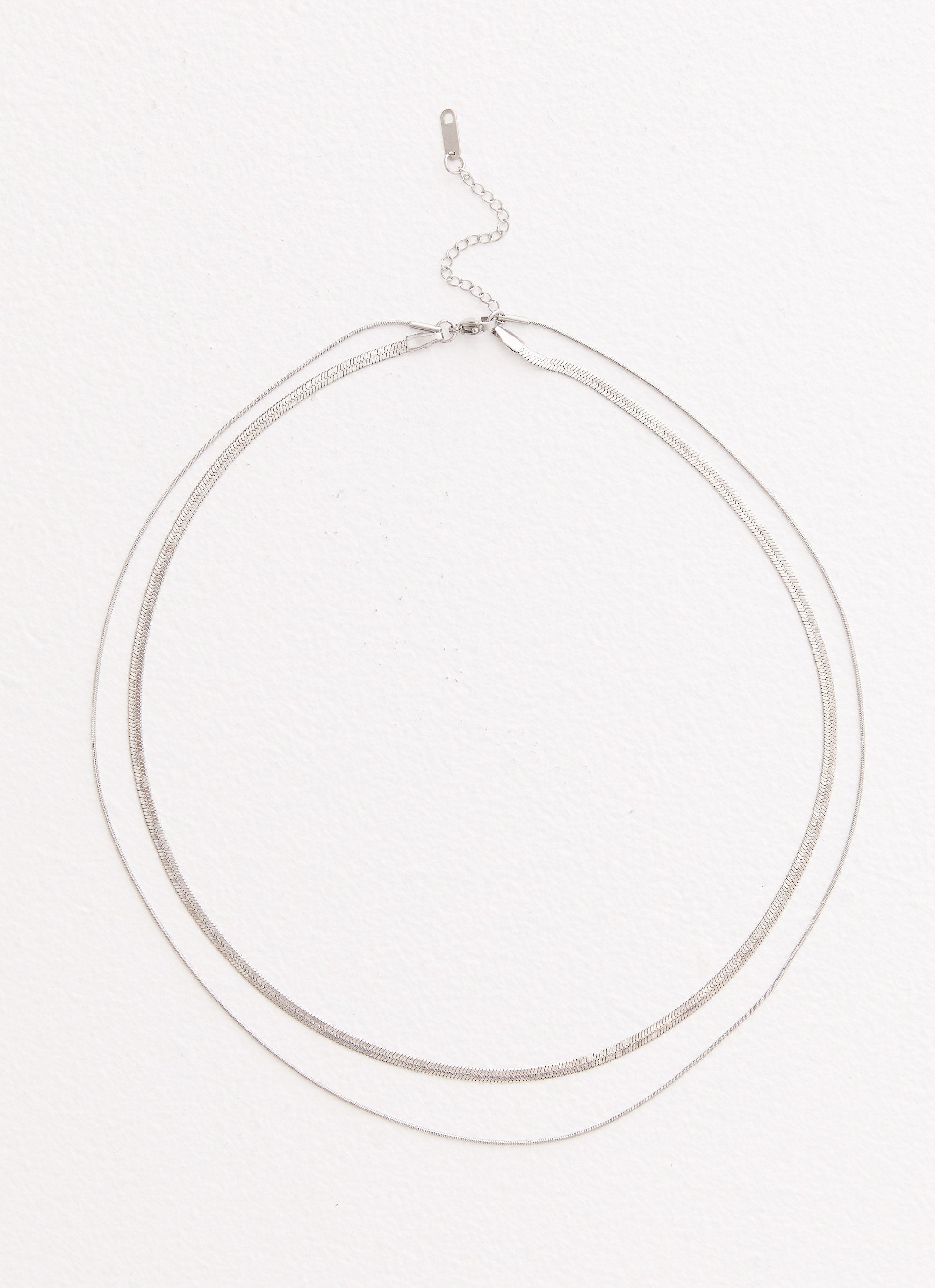 Ria Necklace - Silver