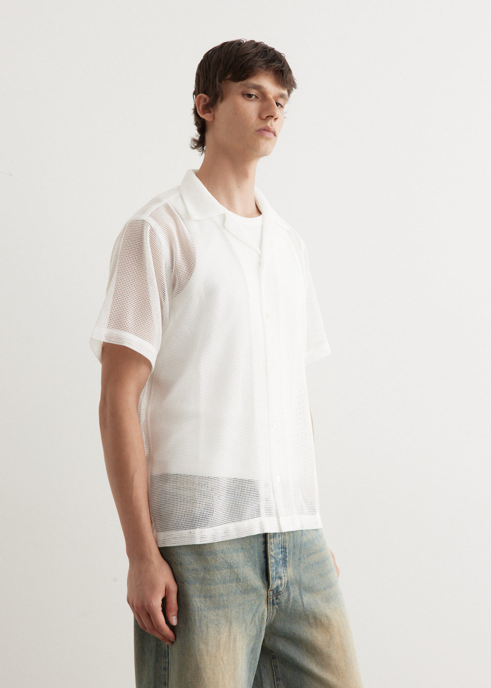 Canty Mesh Short Sleeve Shirt