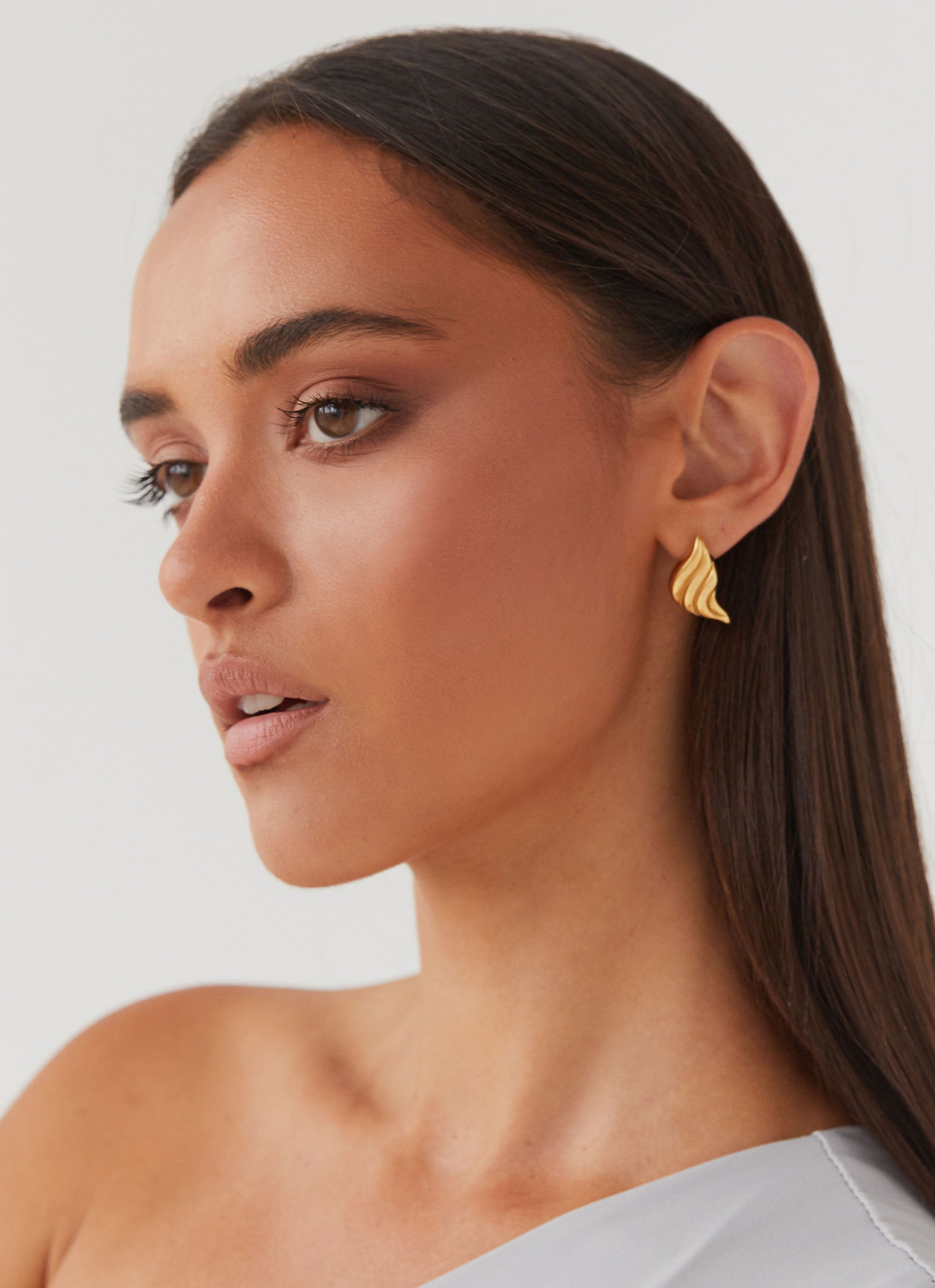 Cloud Nine Earrings - Gold