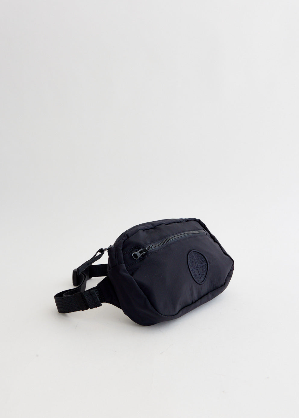 Iridescent Nylon Metal Waist Bag