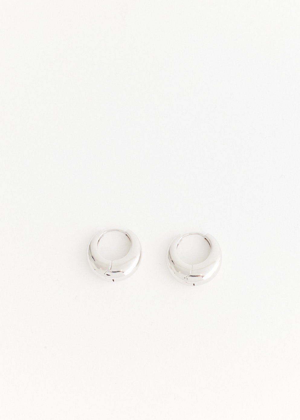 Flat Hoop Earrings