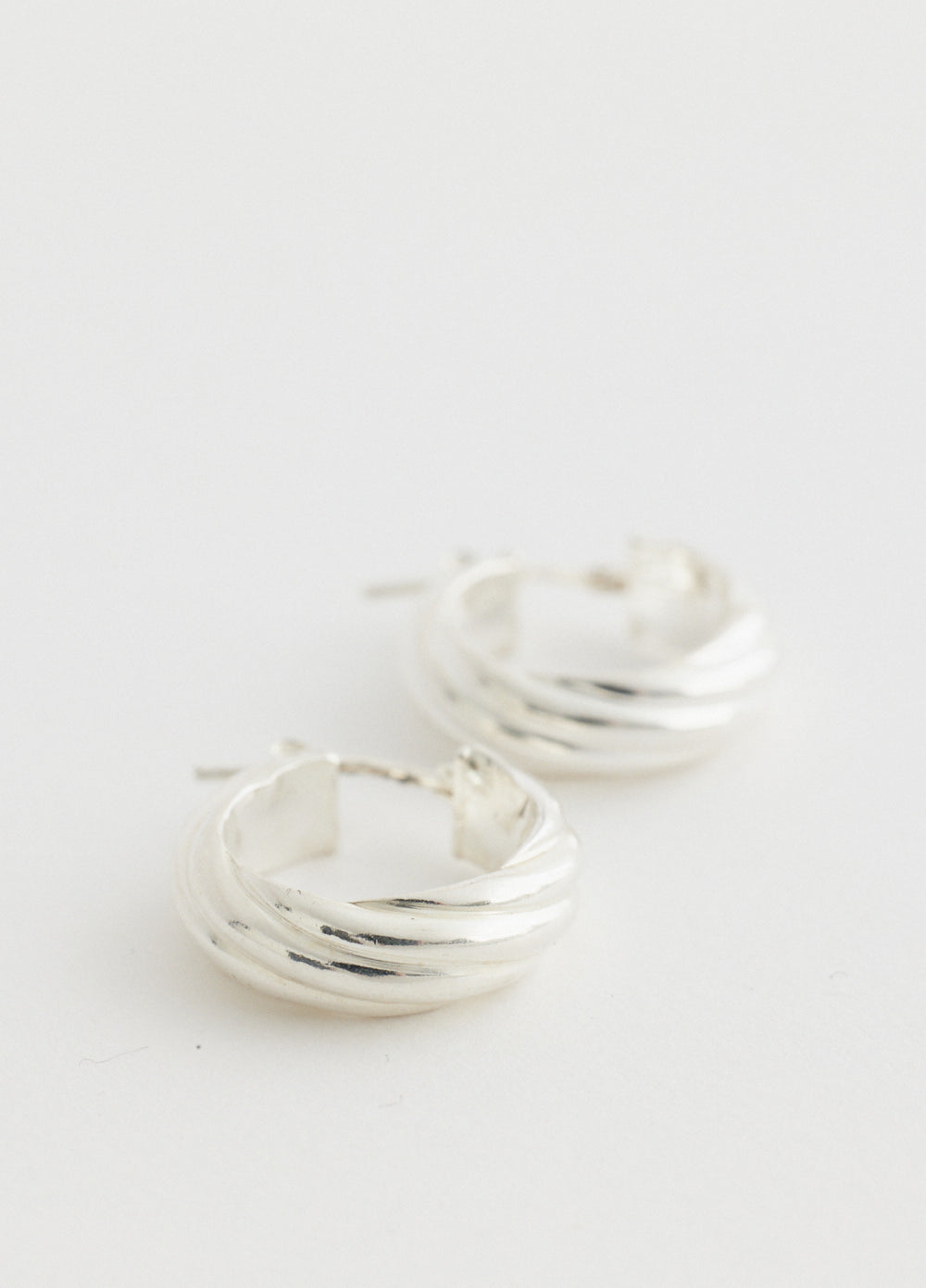 Twisted Hoop Earrings