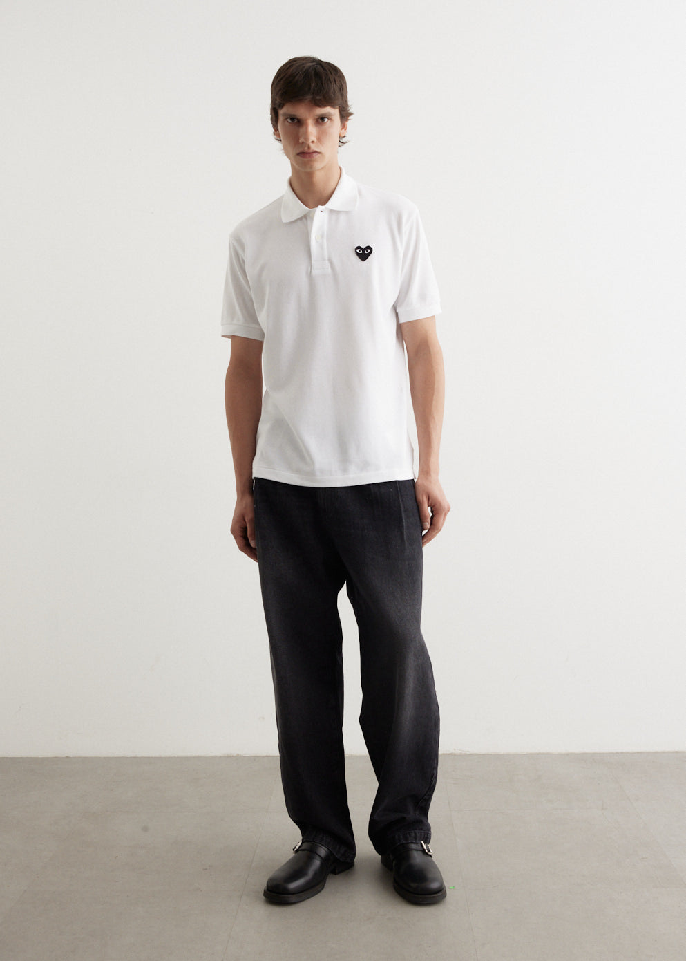 Black Emblem Polo