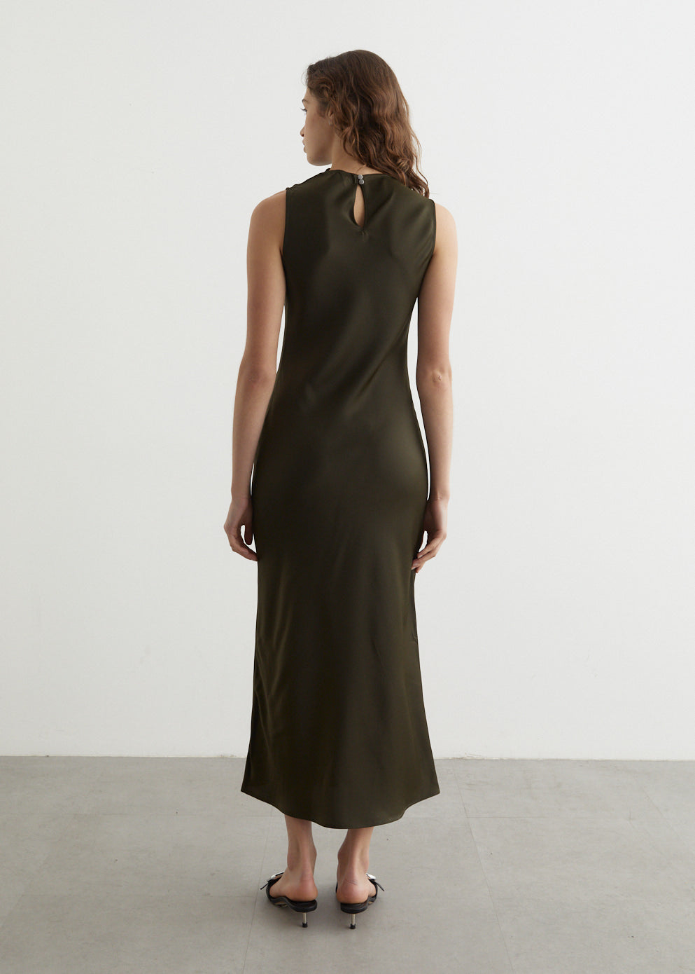 Infinity Cowl Neck Dress