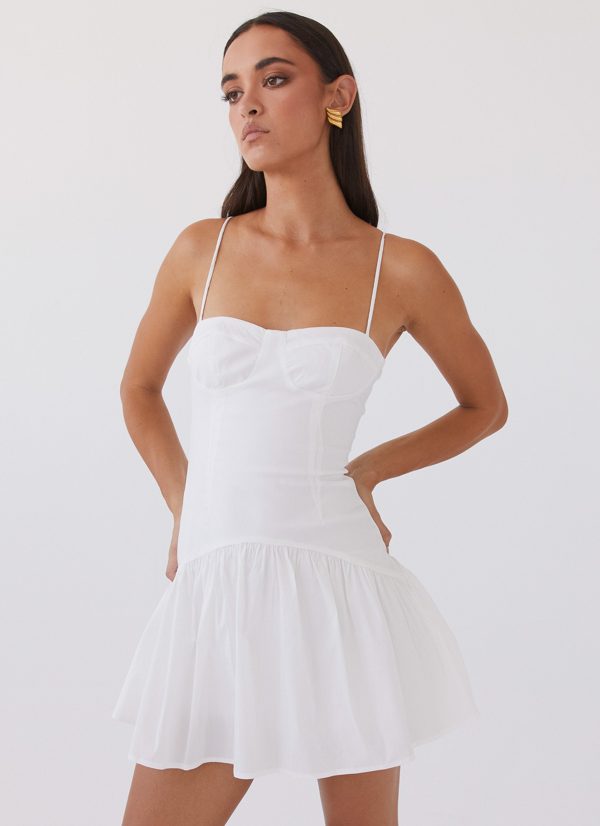 Endless Summer Mini Dress - White