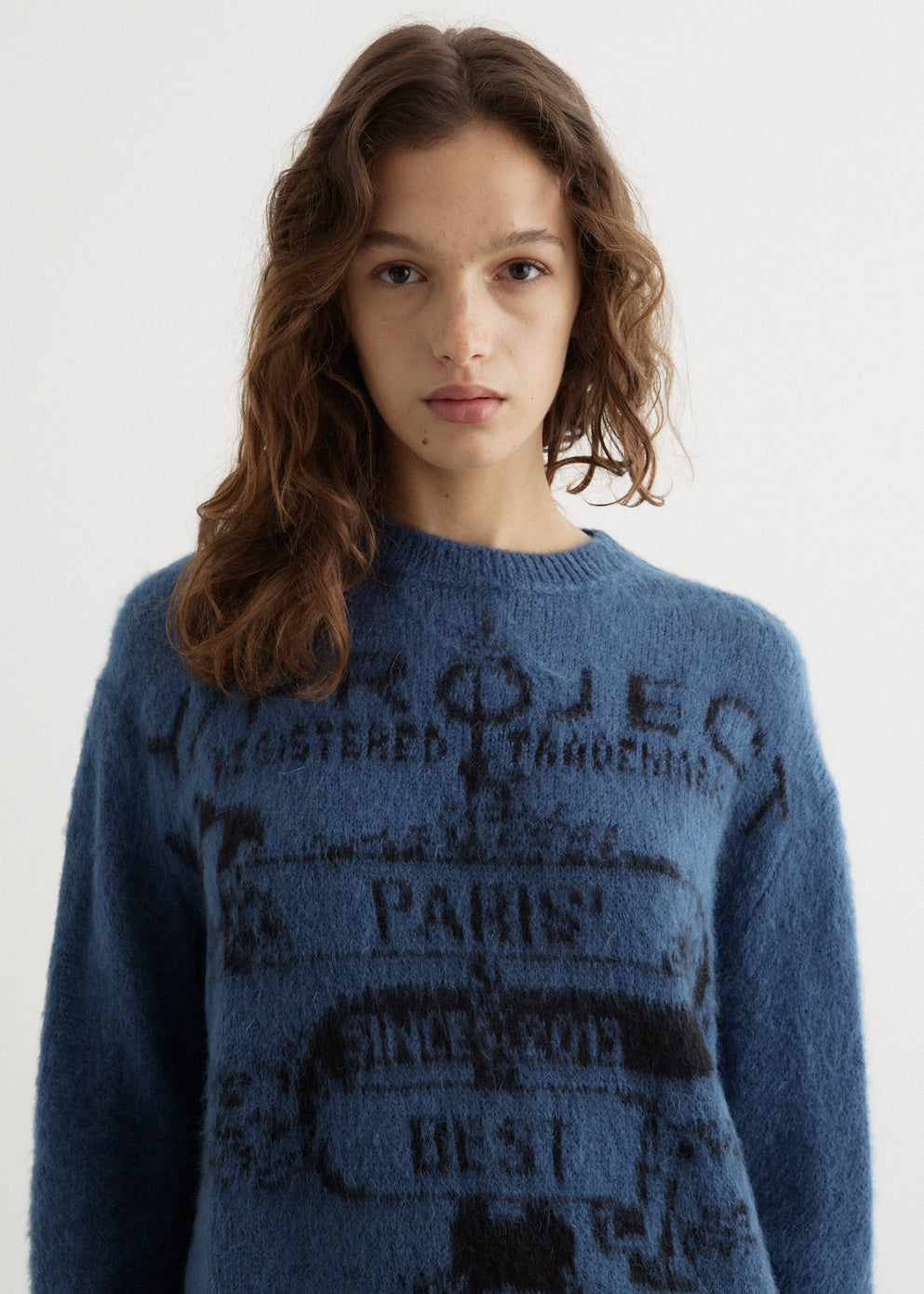 Paris' Best Jacquard Pullover