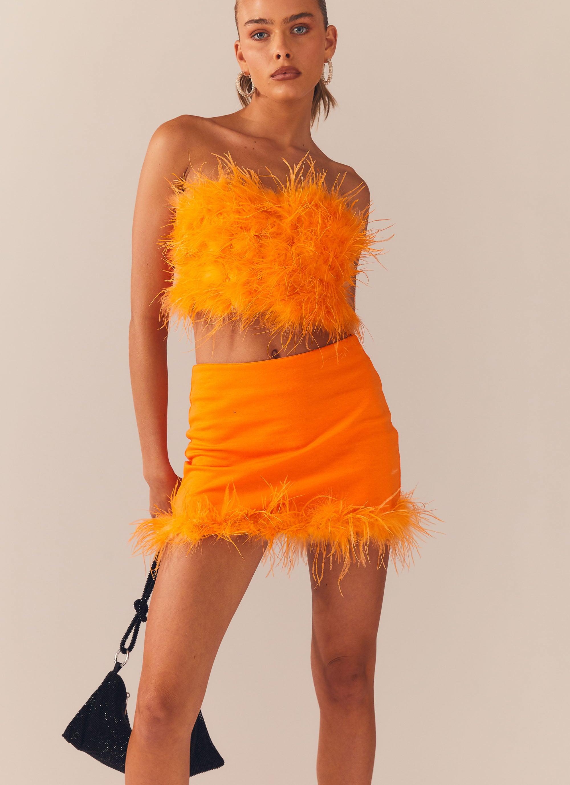 Lucia In Love Skirt - Tangerine