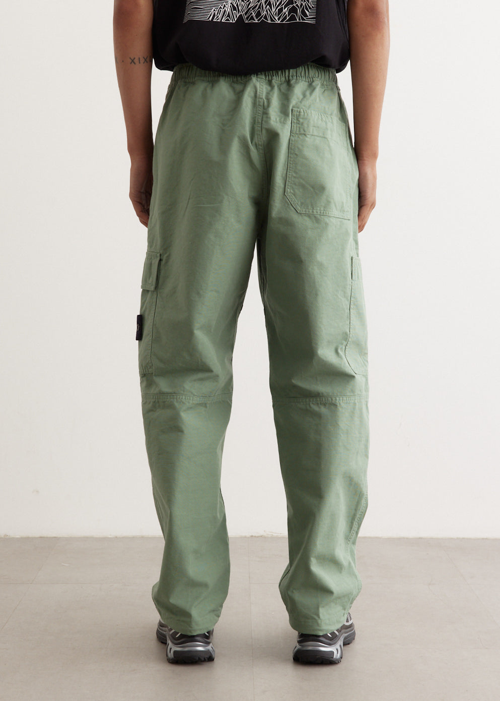 Relaxed Fit Cotton Ripstop Cargo Pants