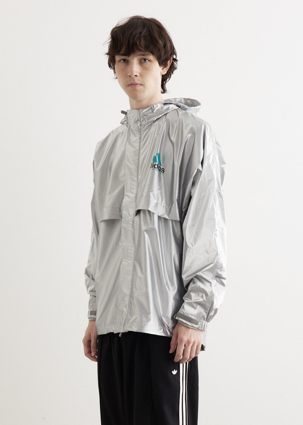 Equipment Metallic Windbreaker