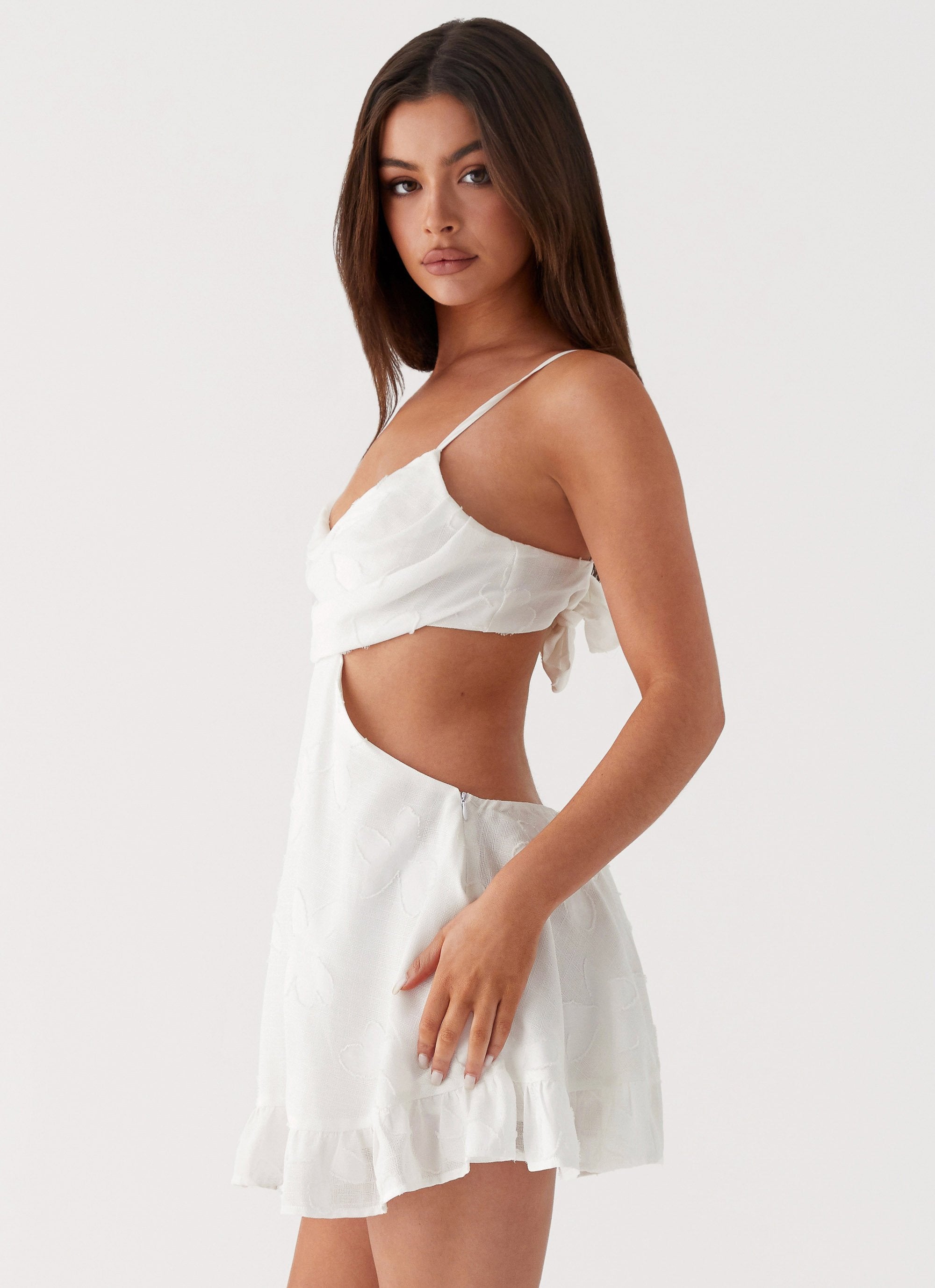 Dorothea Mini Dress - White