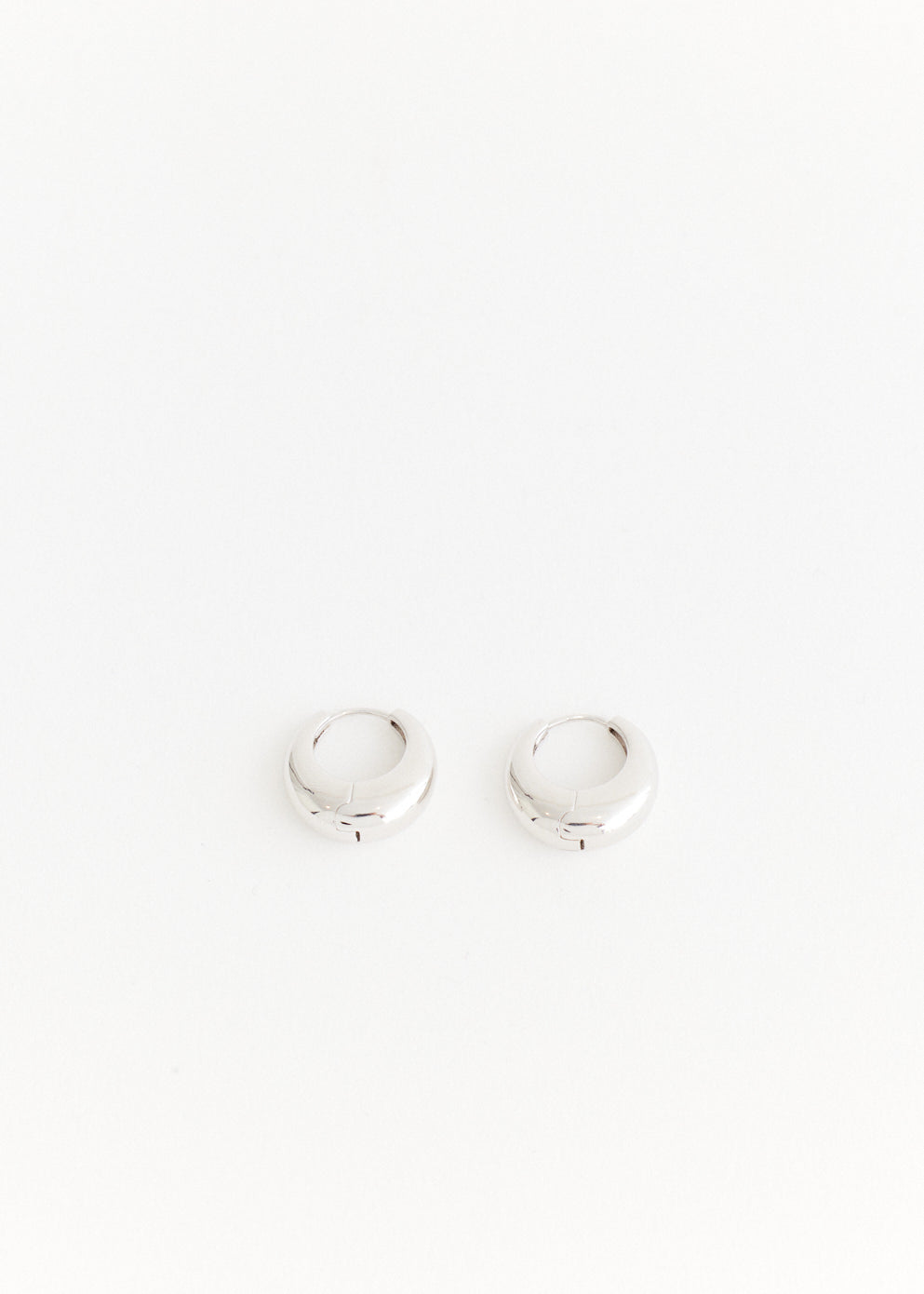 Flat Hoop Earrings