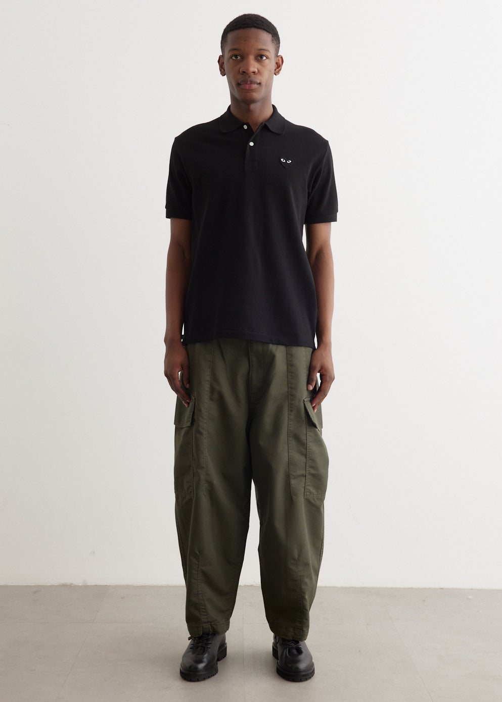 Black Emblem Polo