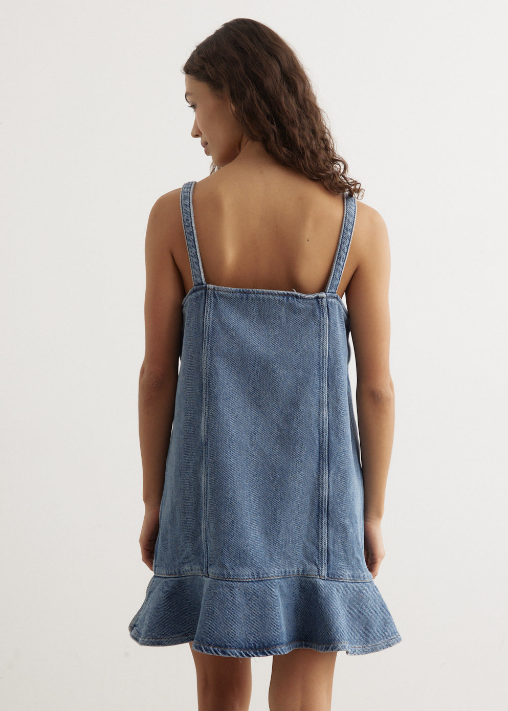 Heavy Denim Mini Dress