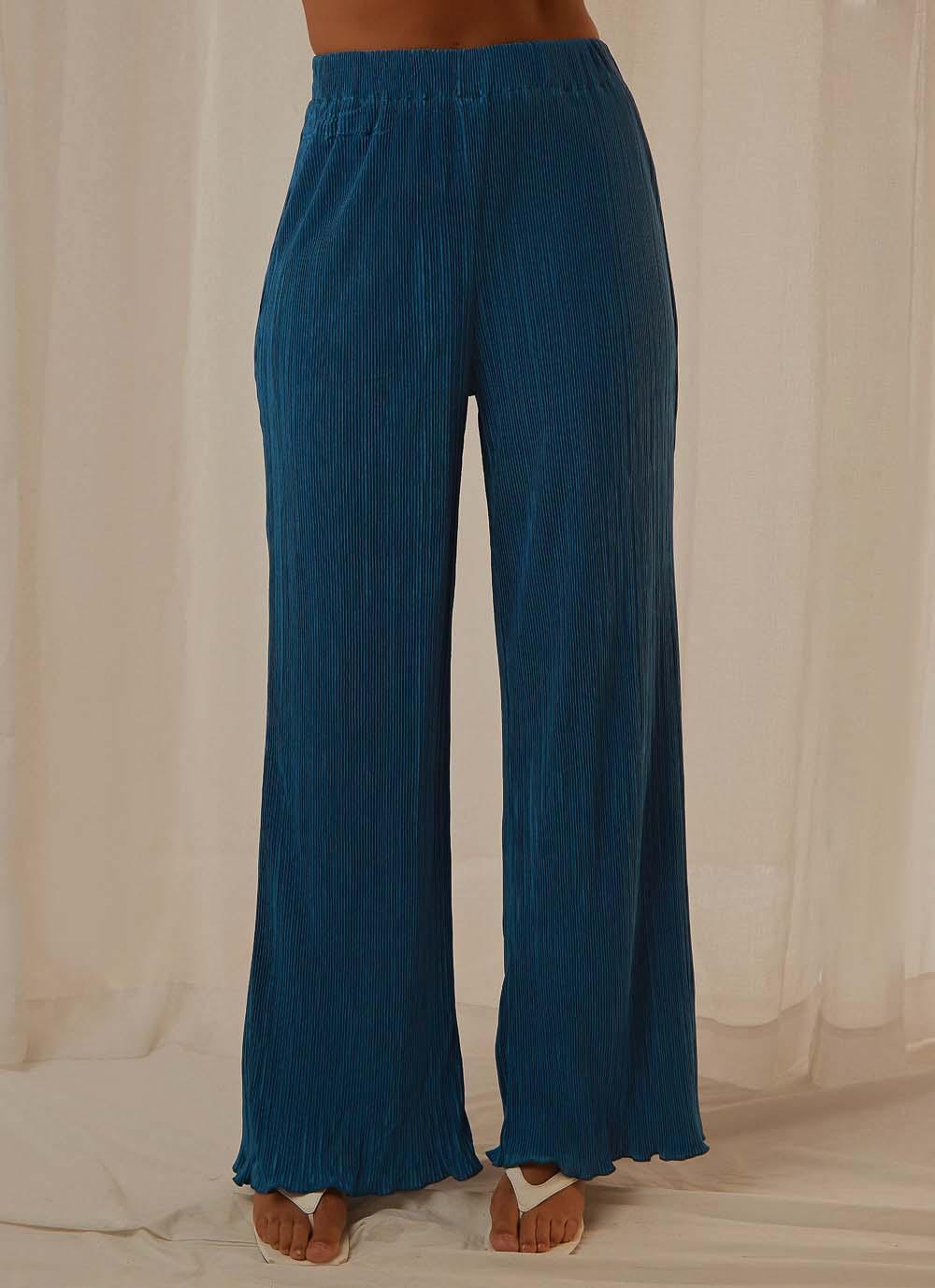 90s Muse Pants - Cobalt