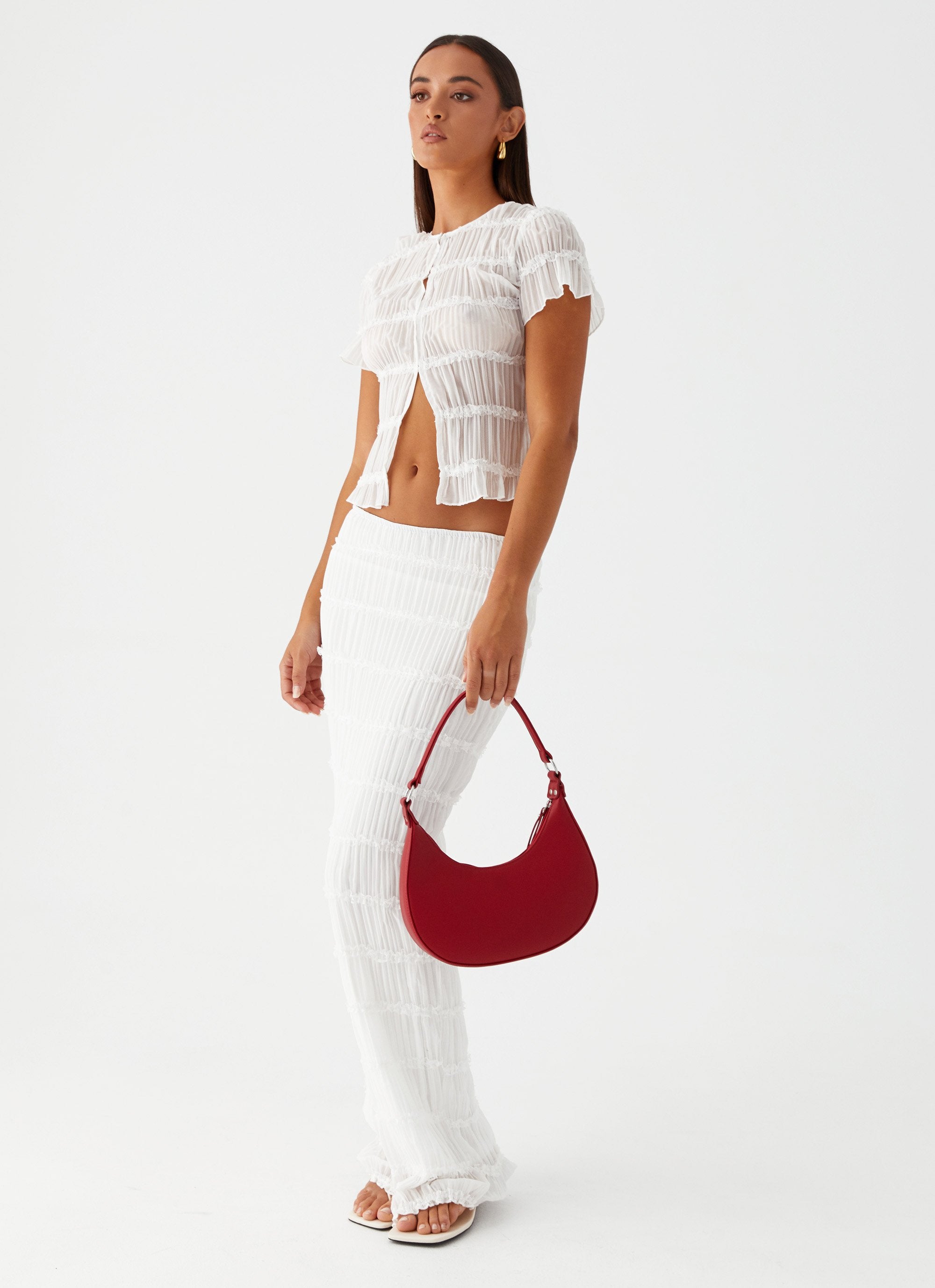 Posey Shoulder Bag - Red