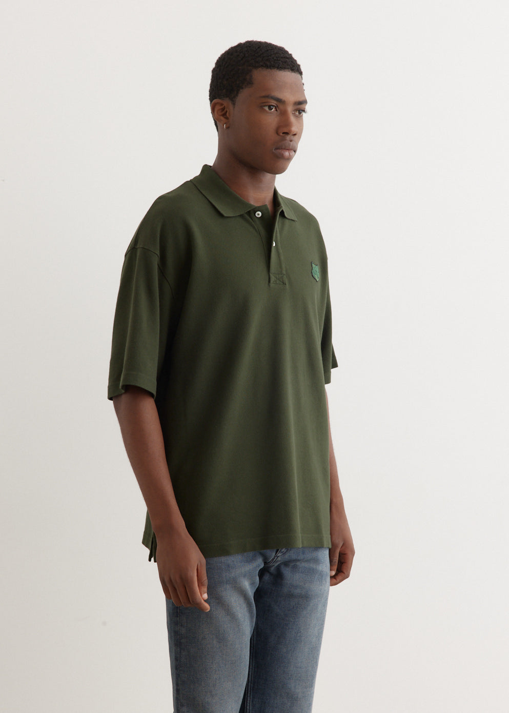Bold Fox Head Oversize Polo