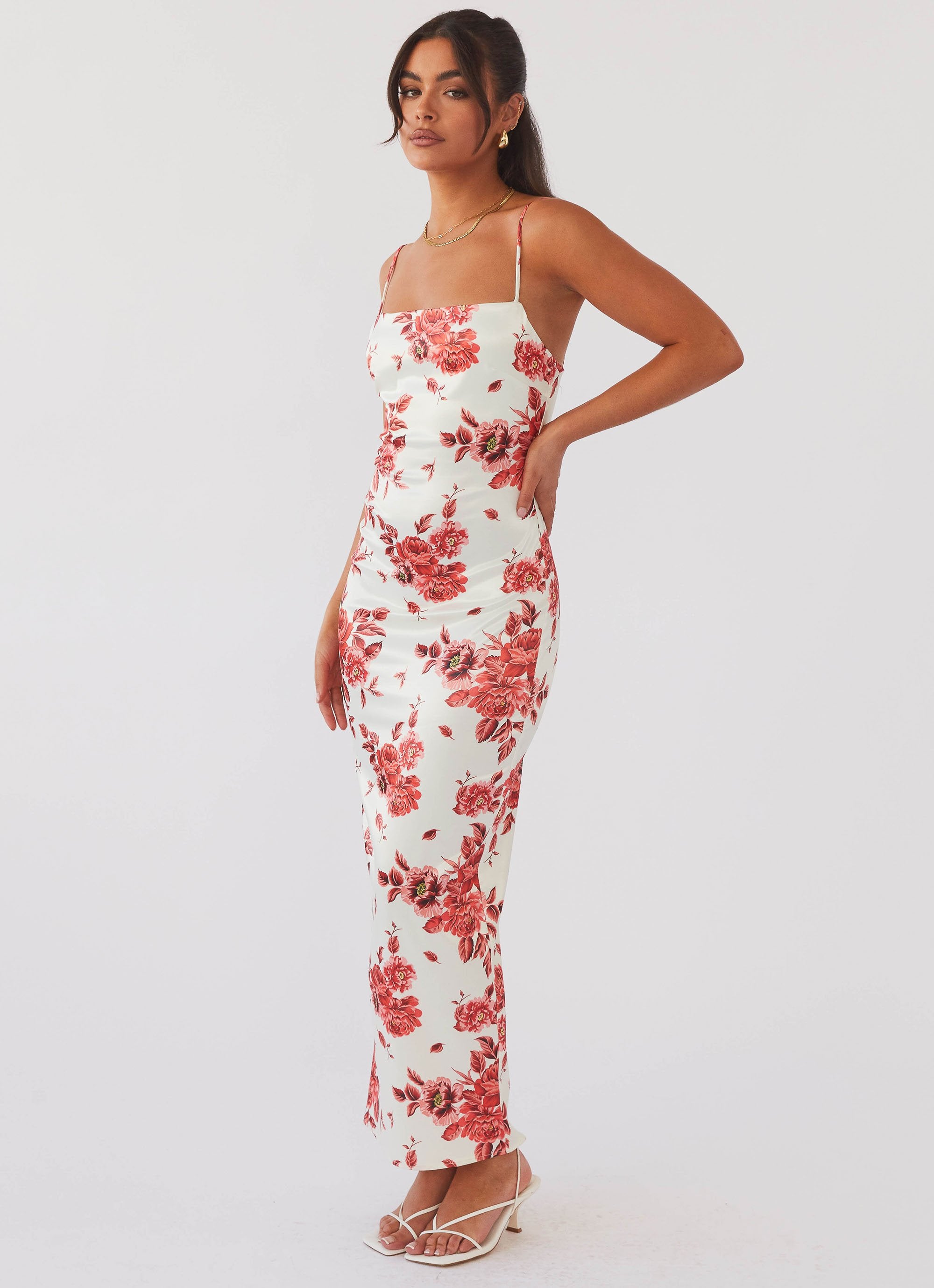 Catalina Muse Maxi Dress - Rosa Floria