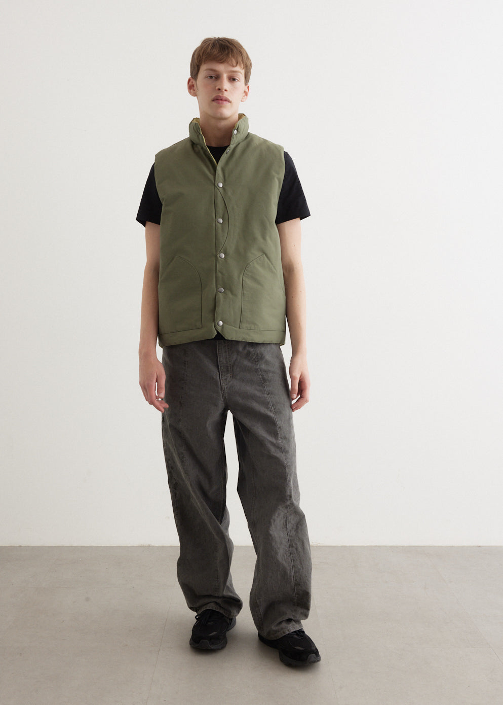 Quilted Reversible Vest