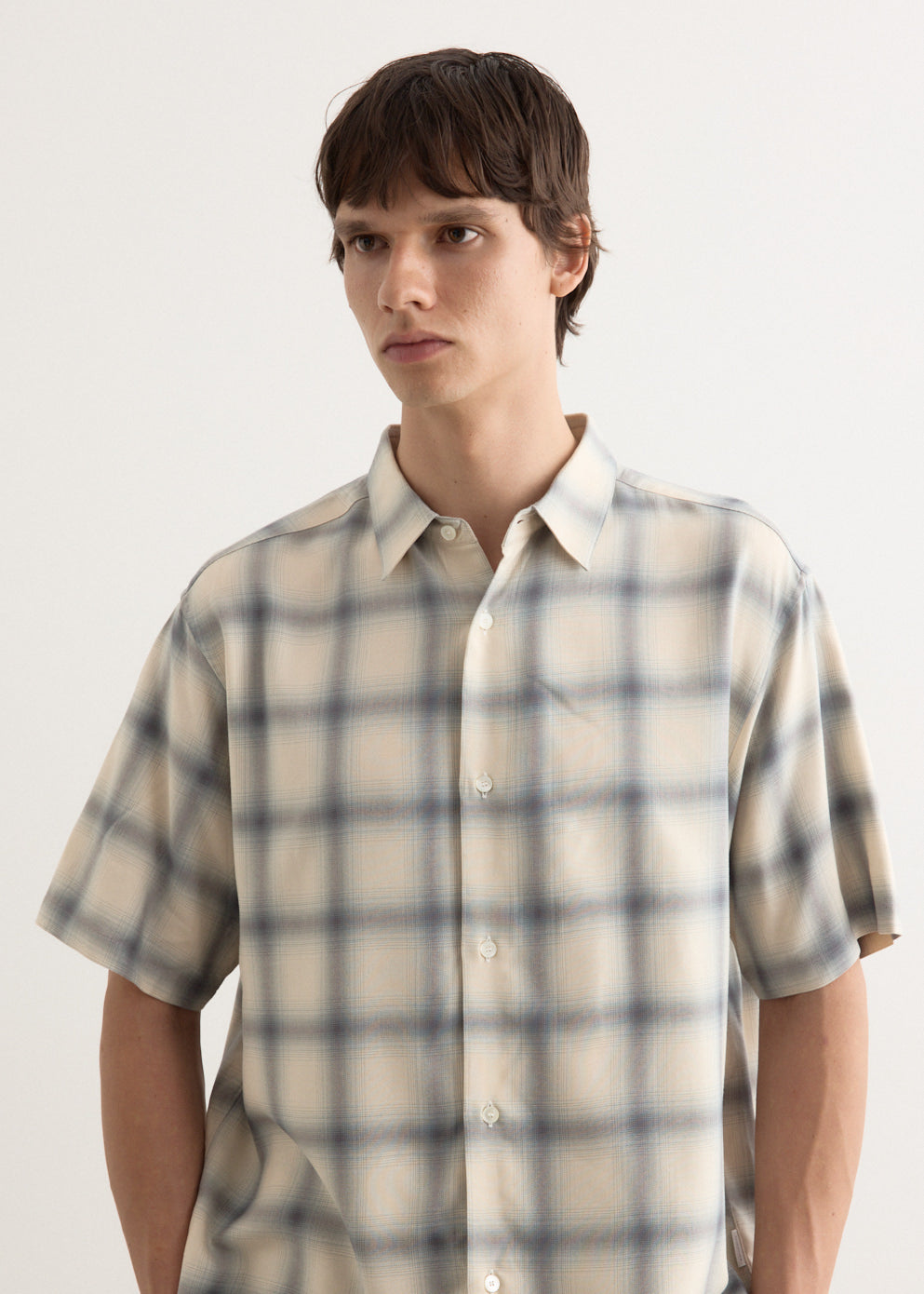 Bruce Short Sleeve Checked Shirt