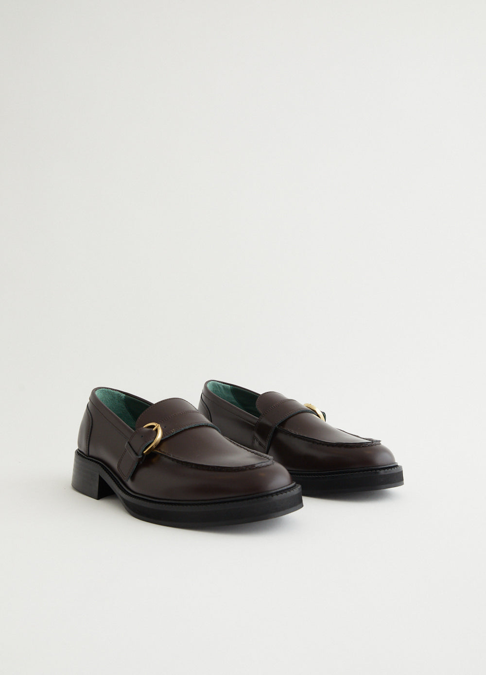 Heeled Townee Monk Loafers