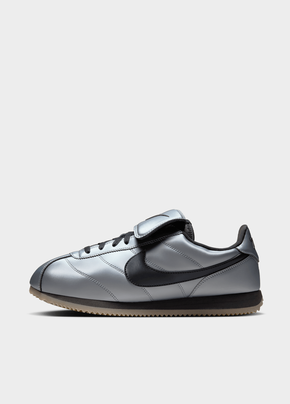 Cortez Leather SE 'Metallic Cool Grey' Sneakers