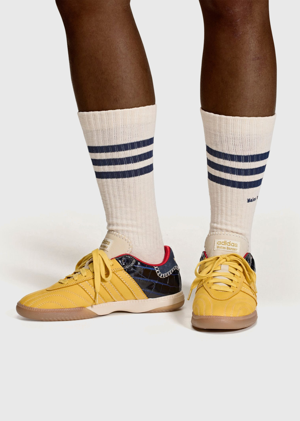 x Wales Bonner Samba Millennium 'Fade Gold' Sneakers