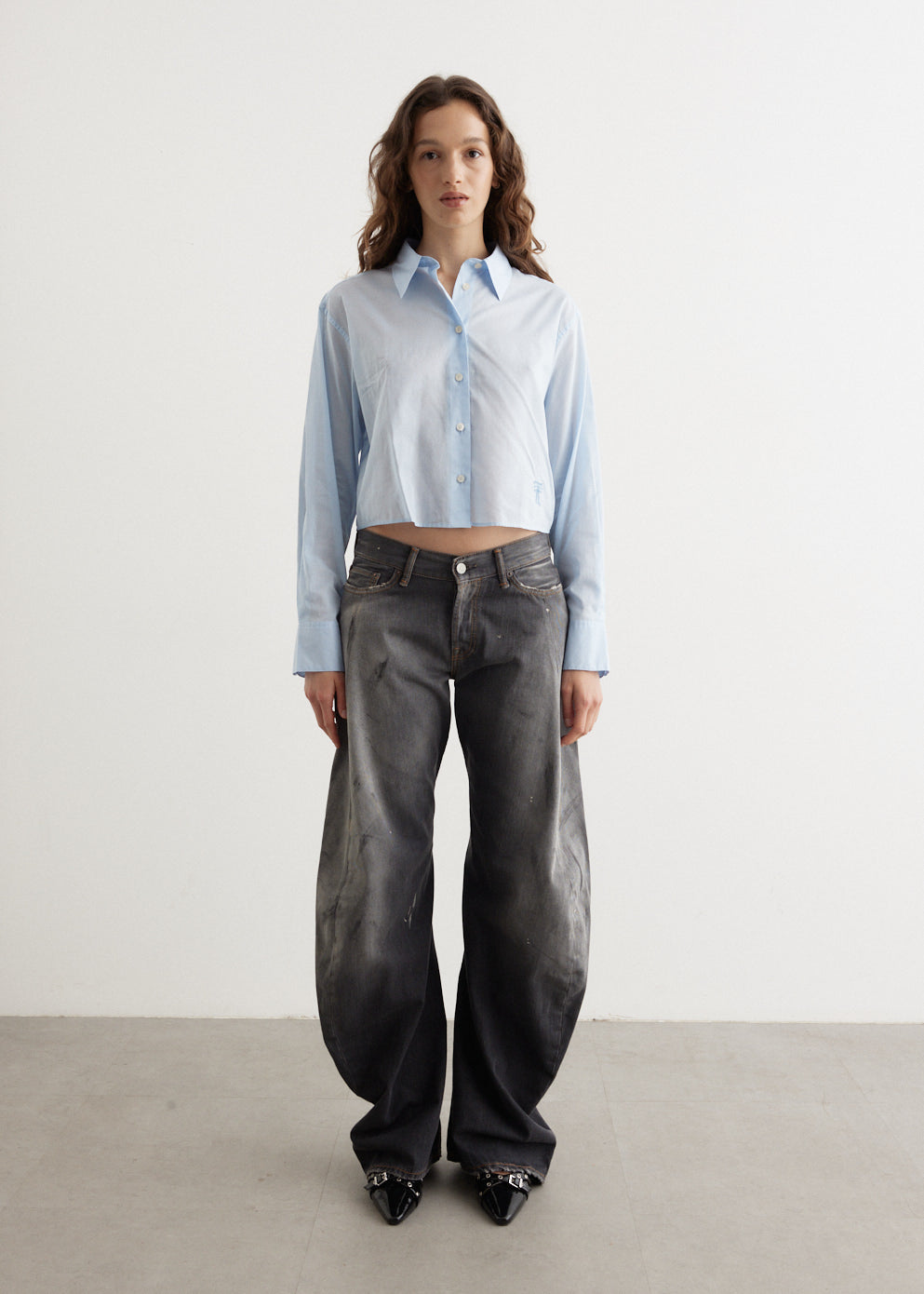 Satai Cropped Shirt