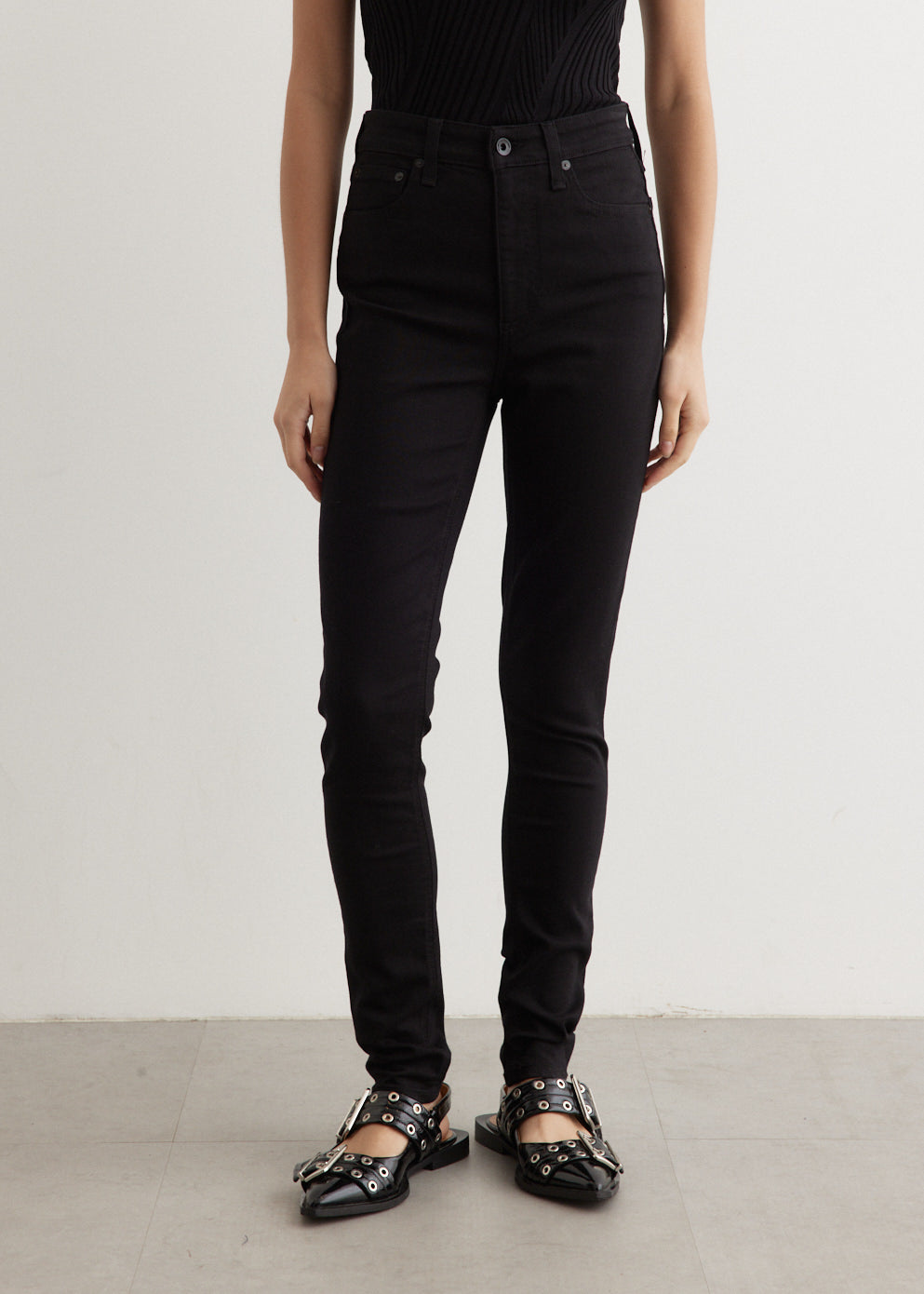 Nina High-Rise Skinny Jeans