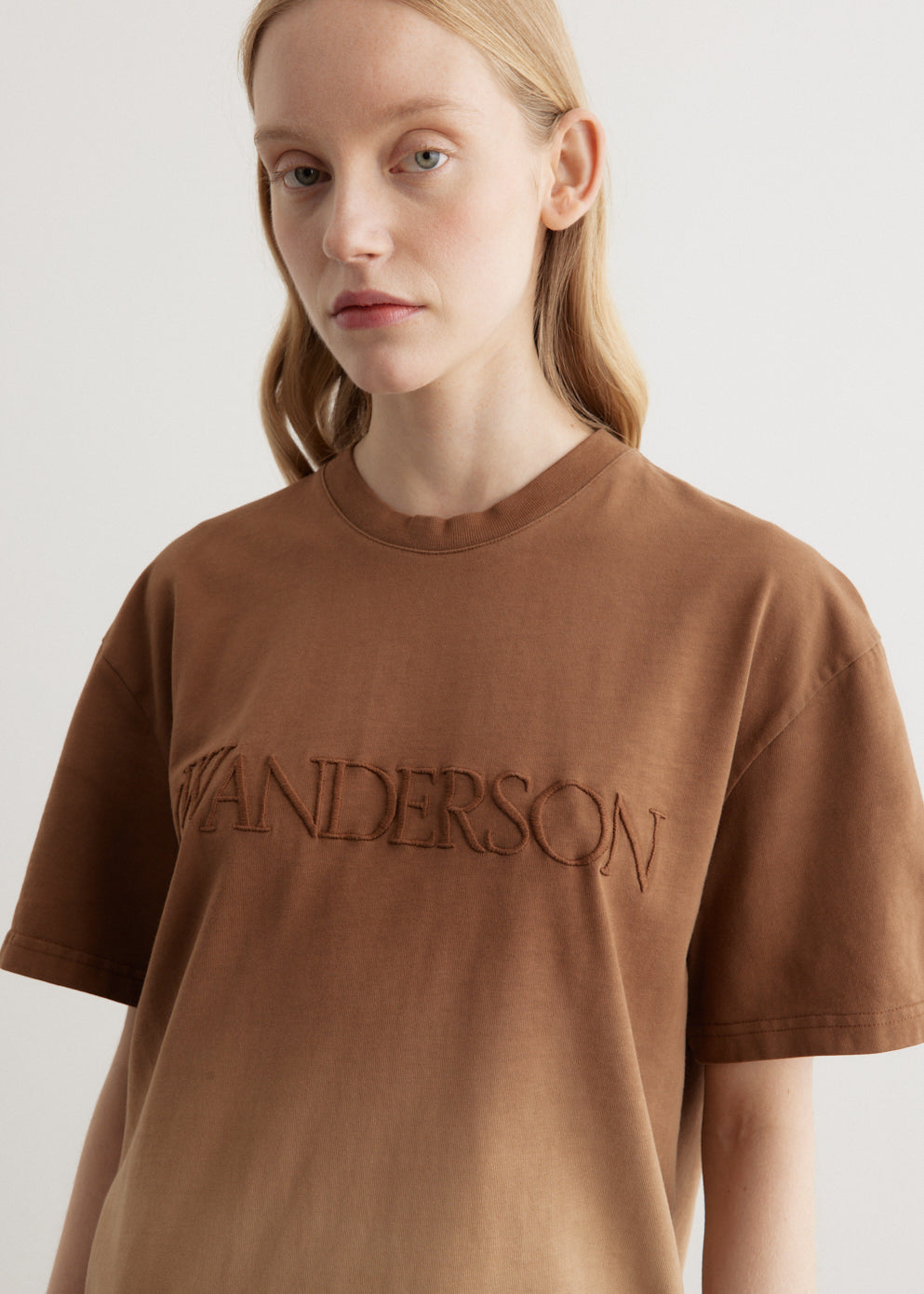 Logo Embroidery Gradient T-Shirt