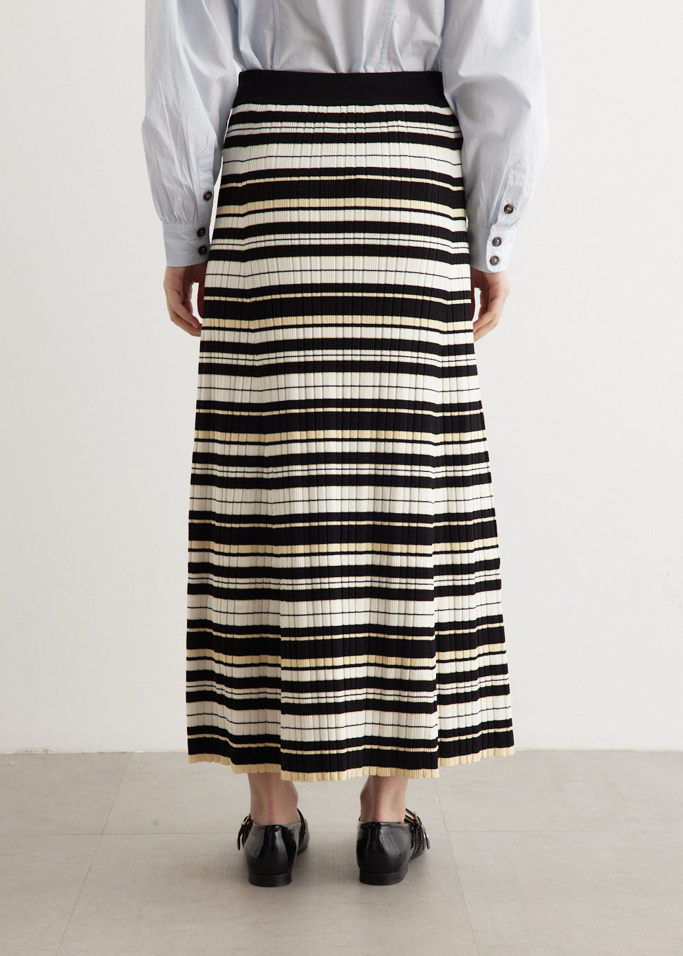 Rib Long Skirt