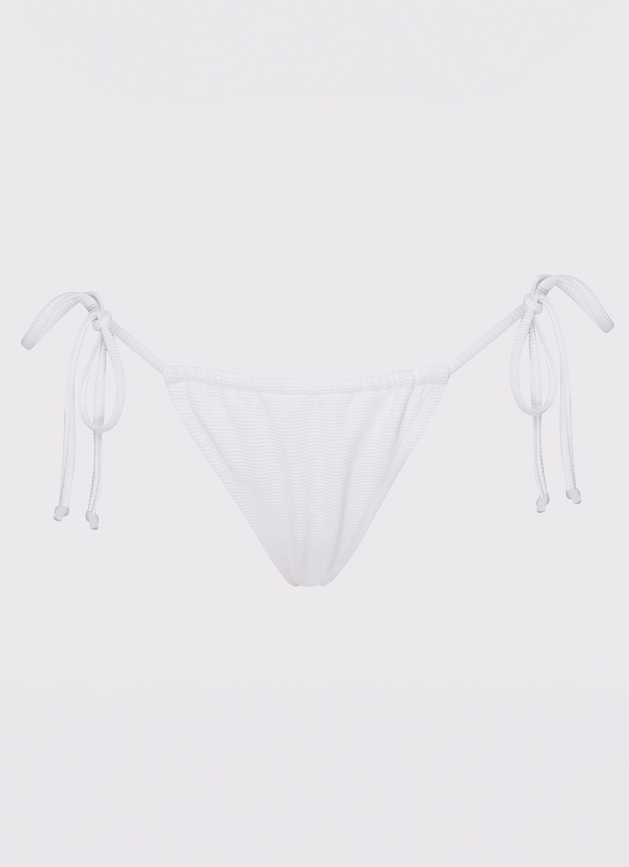 Calista Bikini Bottoms - White