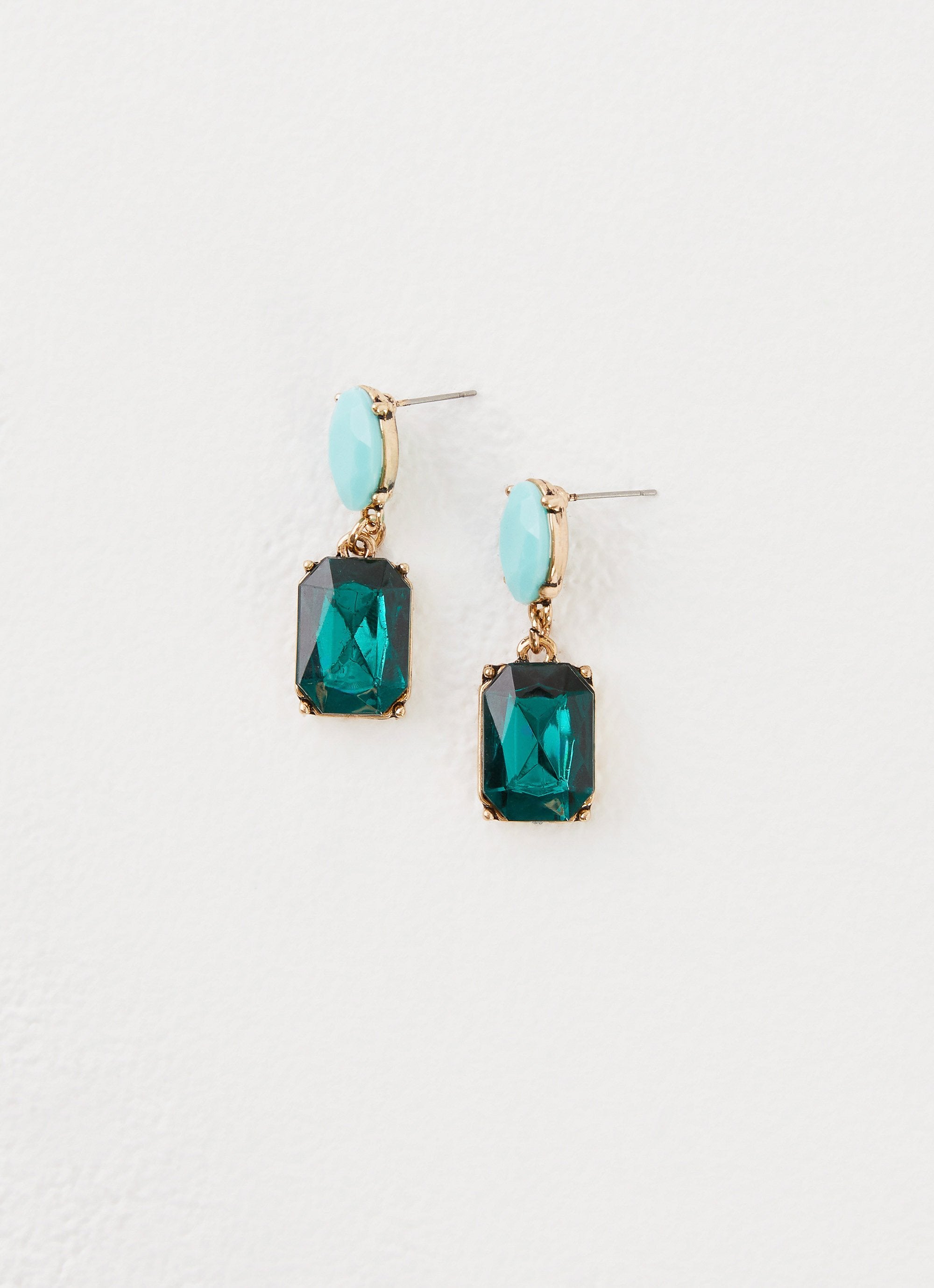 Under The Moonlight Earrings - Green