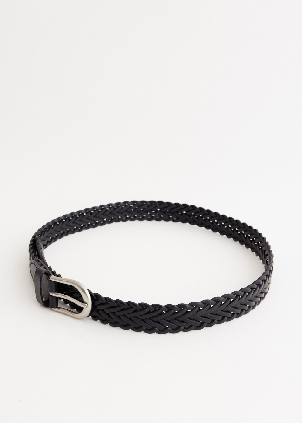 Leather Mesh Belt