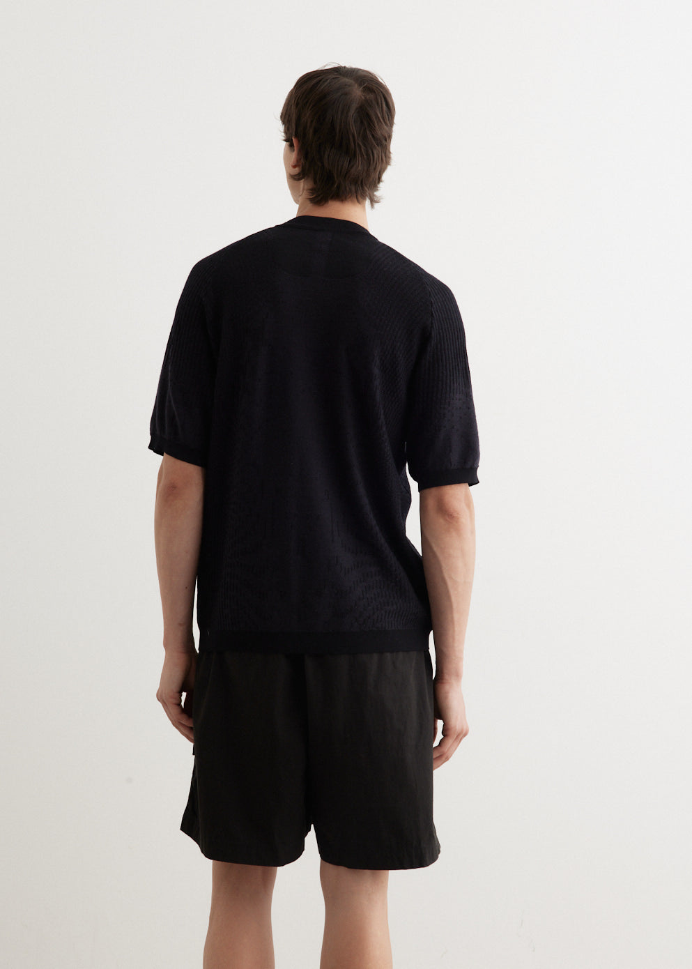 ESC Knit Wool Short Sleeve T-Shirt