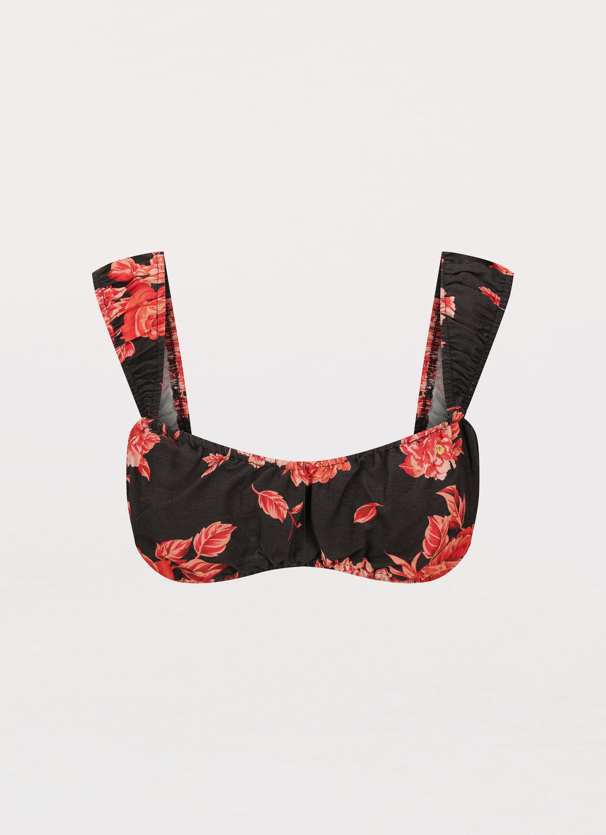 Valencia Villa Bralet Top - Midnight Rosa