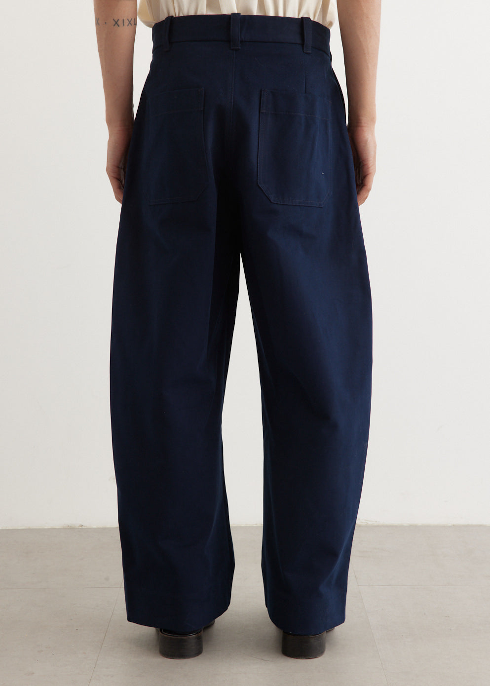 Deep Pleat Volume Pants