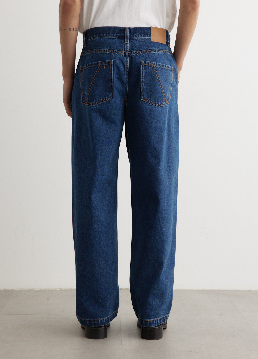 Dragline Pleated Jeans