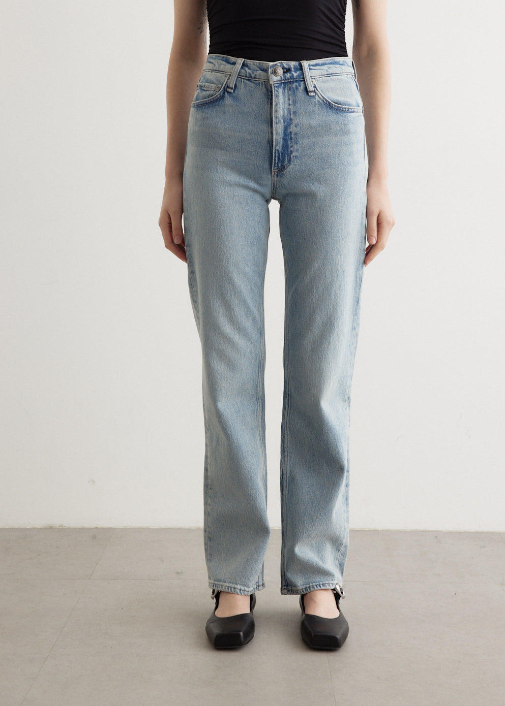 Harlow Mid-Rise Full Length Jeans