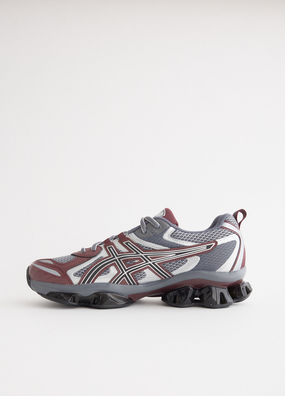 GEL-Quantum Kinetic 'Burgundy Silver' Sneakers