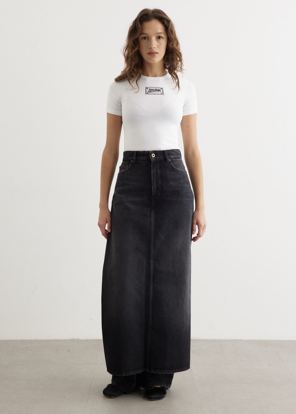 Denim Skirt Pants