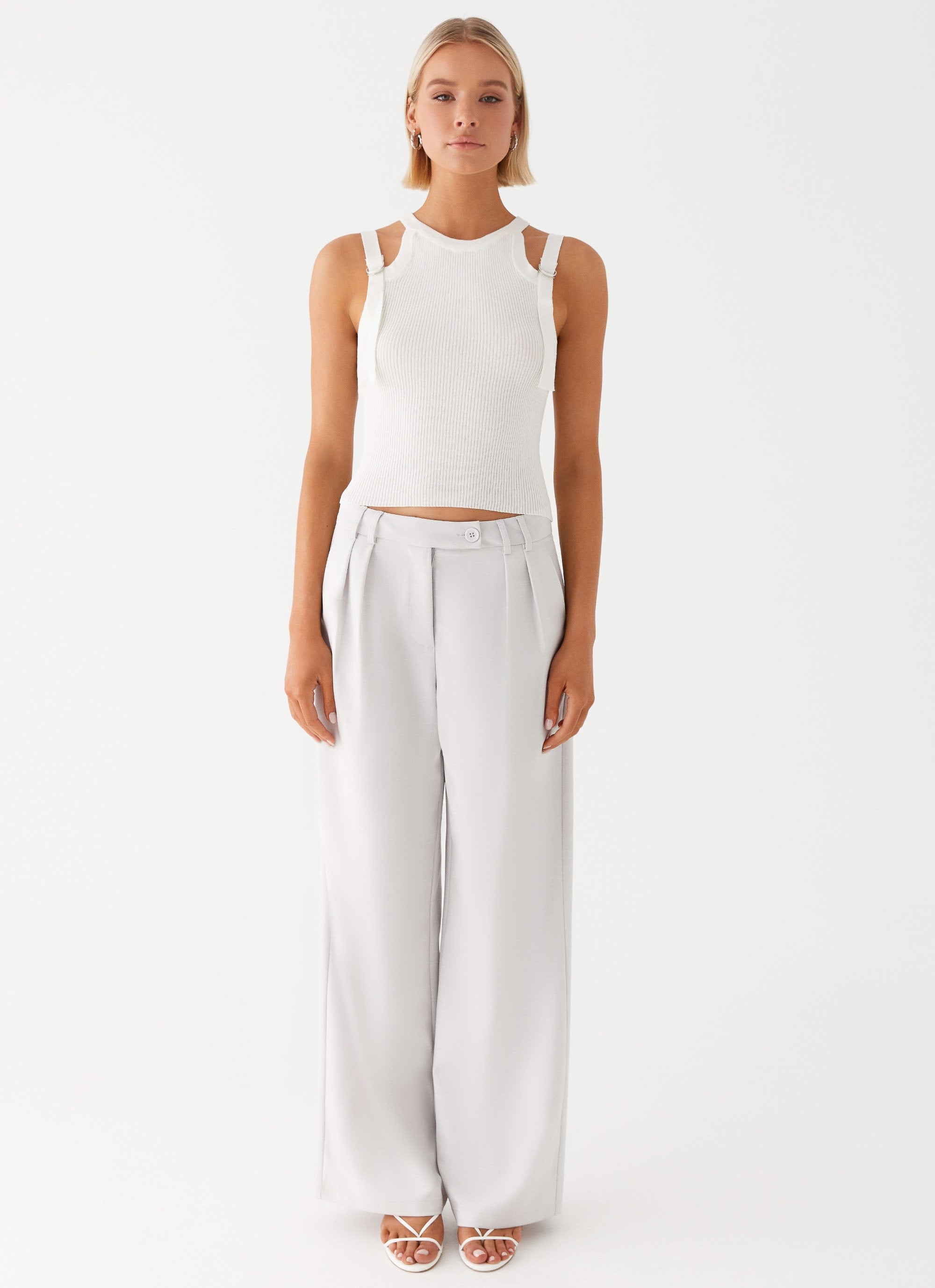 Keeley Racer Top - White