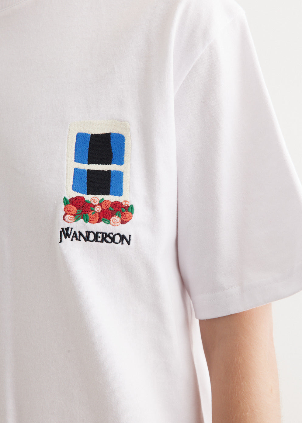 Window Embroidery T-Shirt