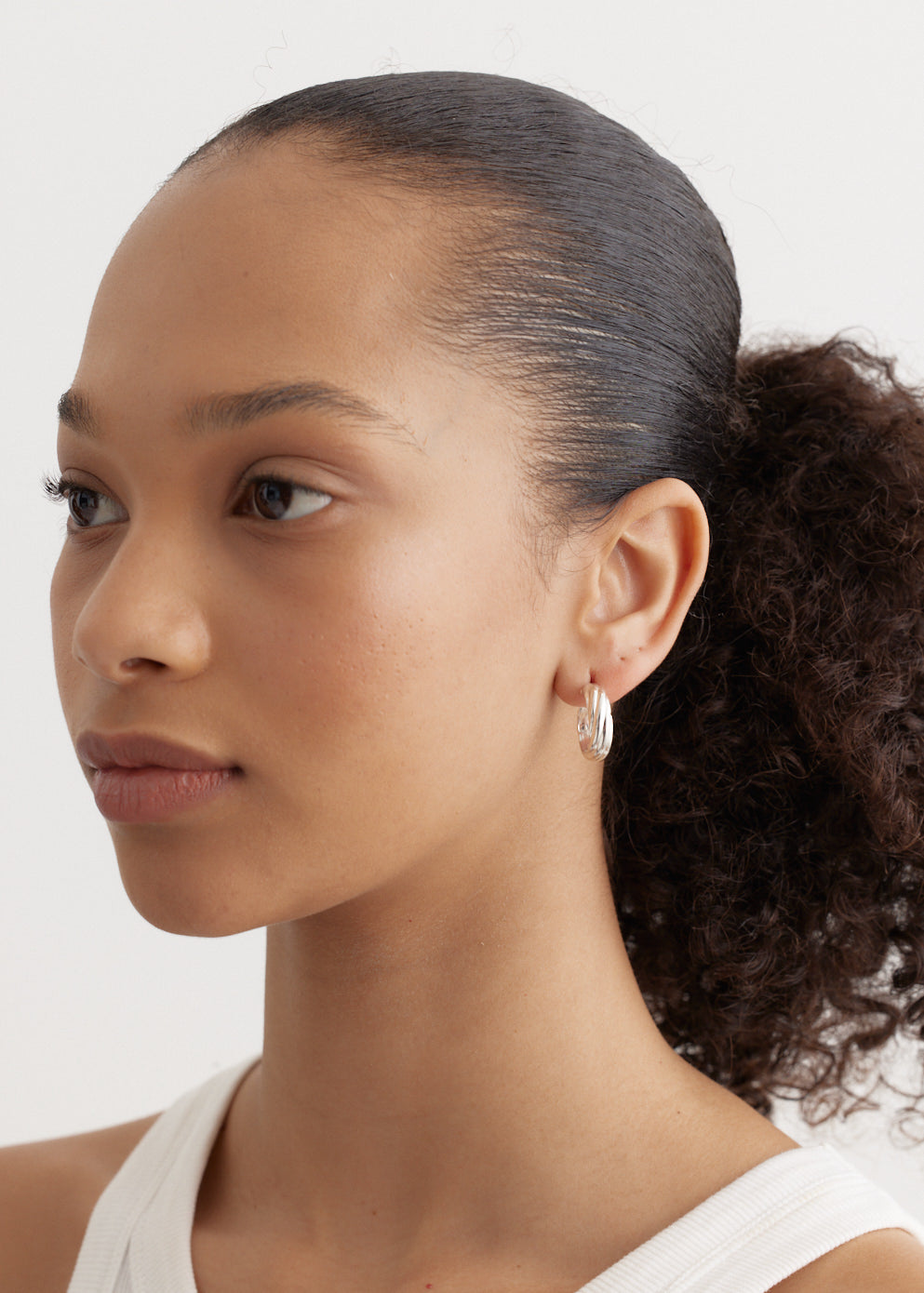 Twisted Hoop Earrings