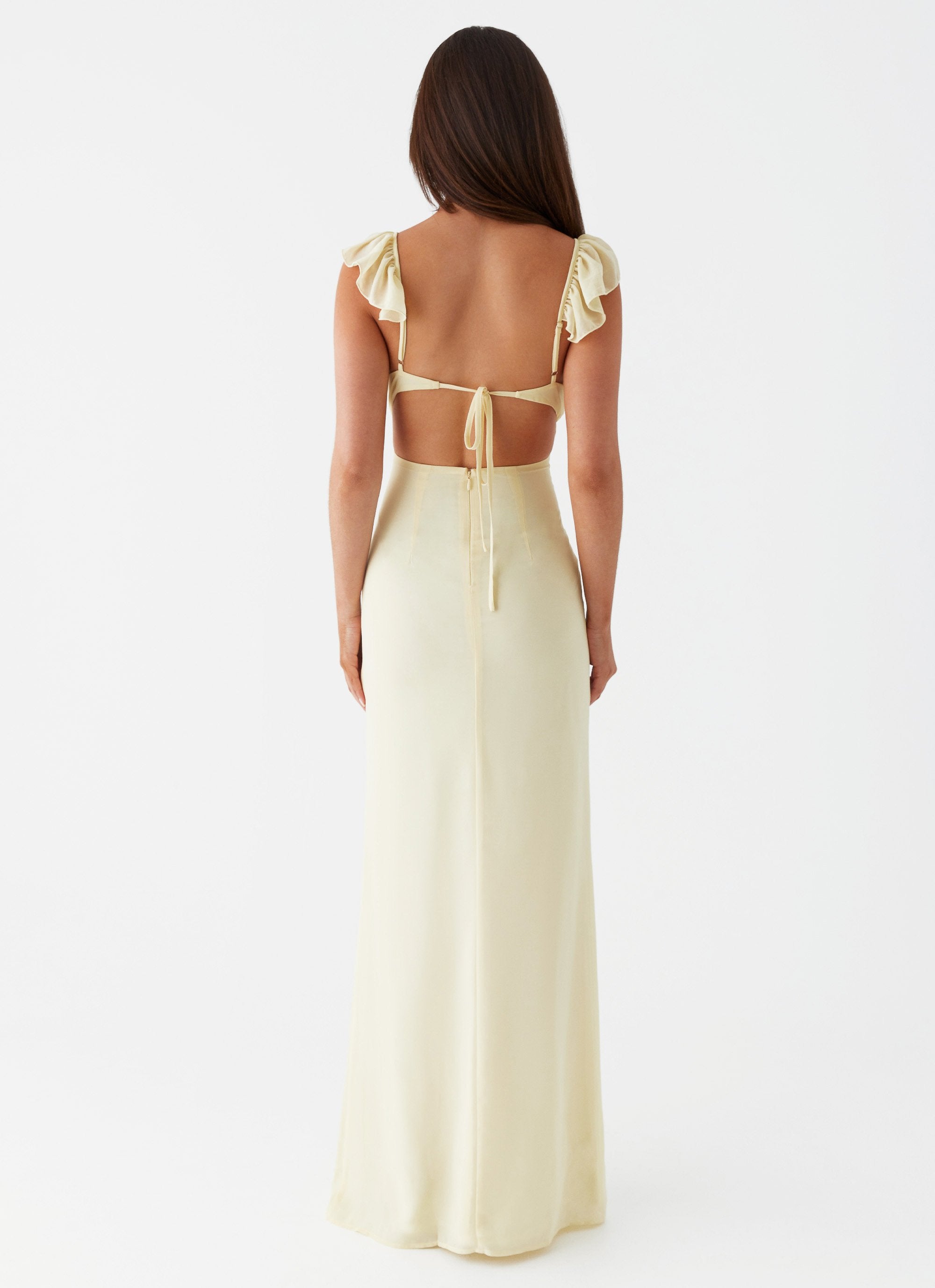 Silvie Maxi Dress - Yellow