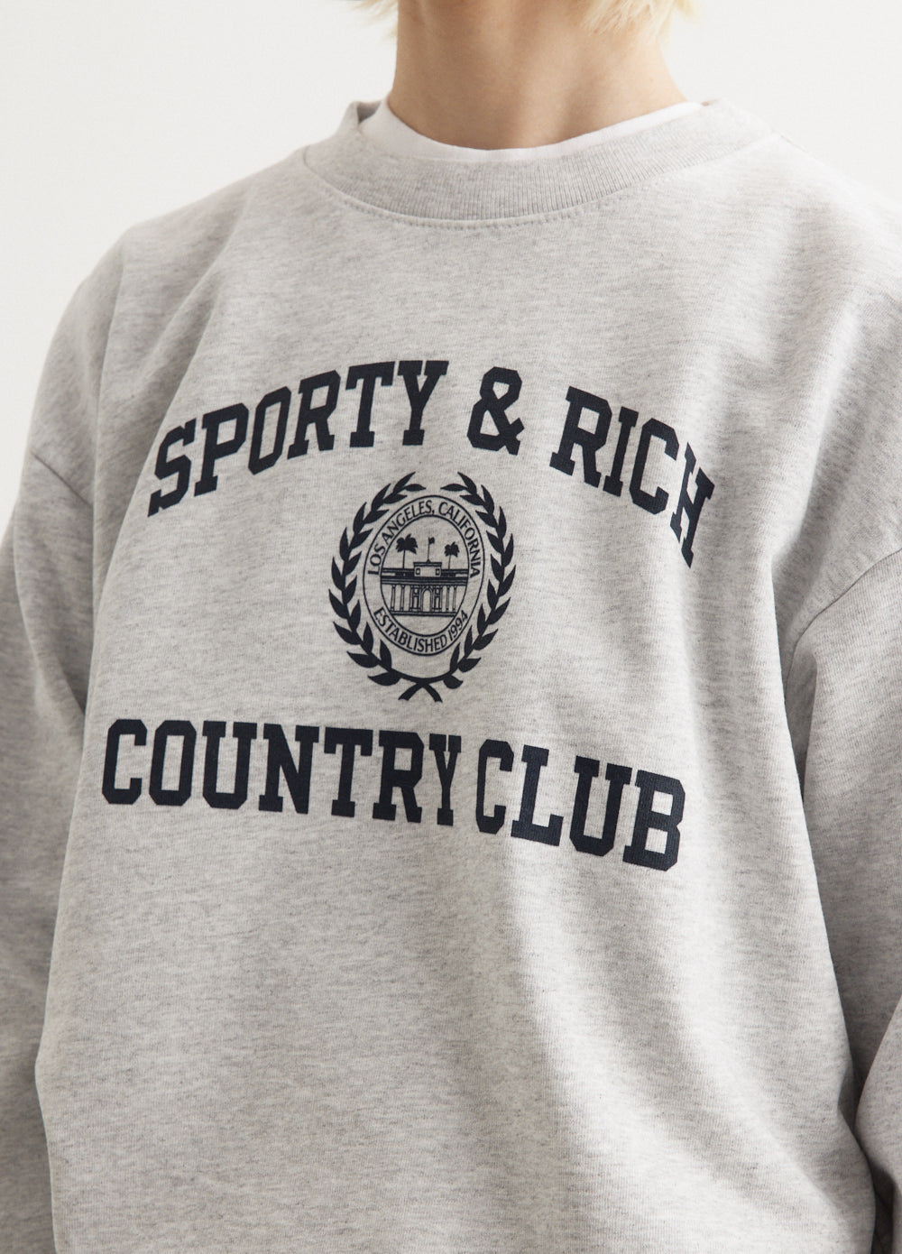 Varsity Crest Crewneck