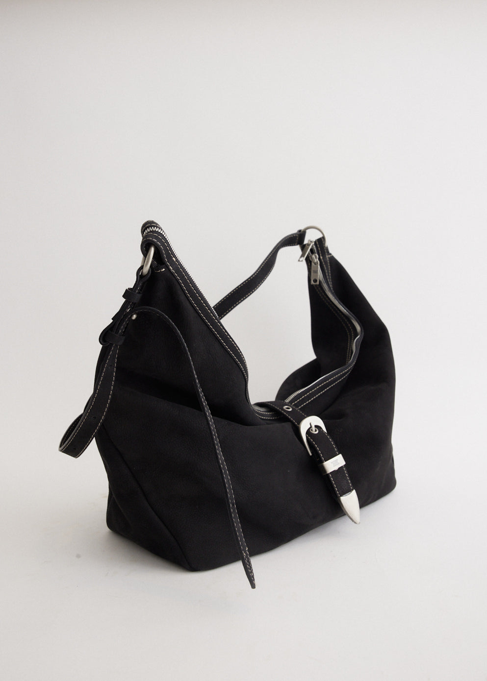 Belted Hobo Bag