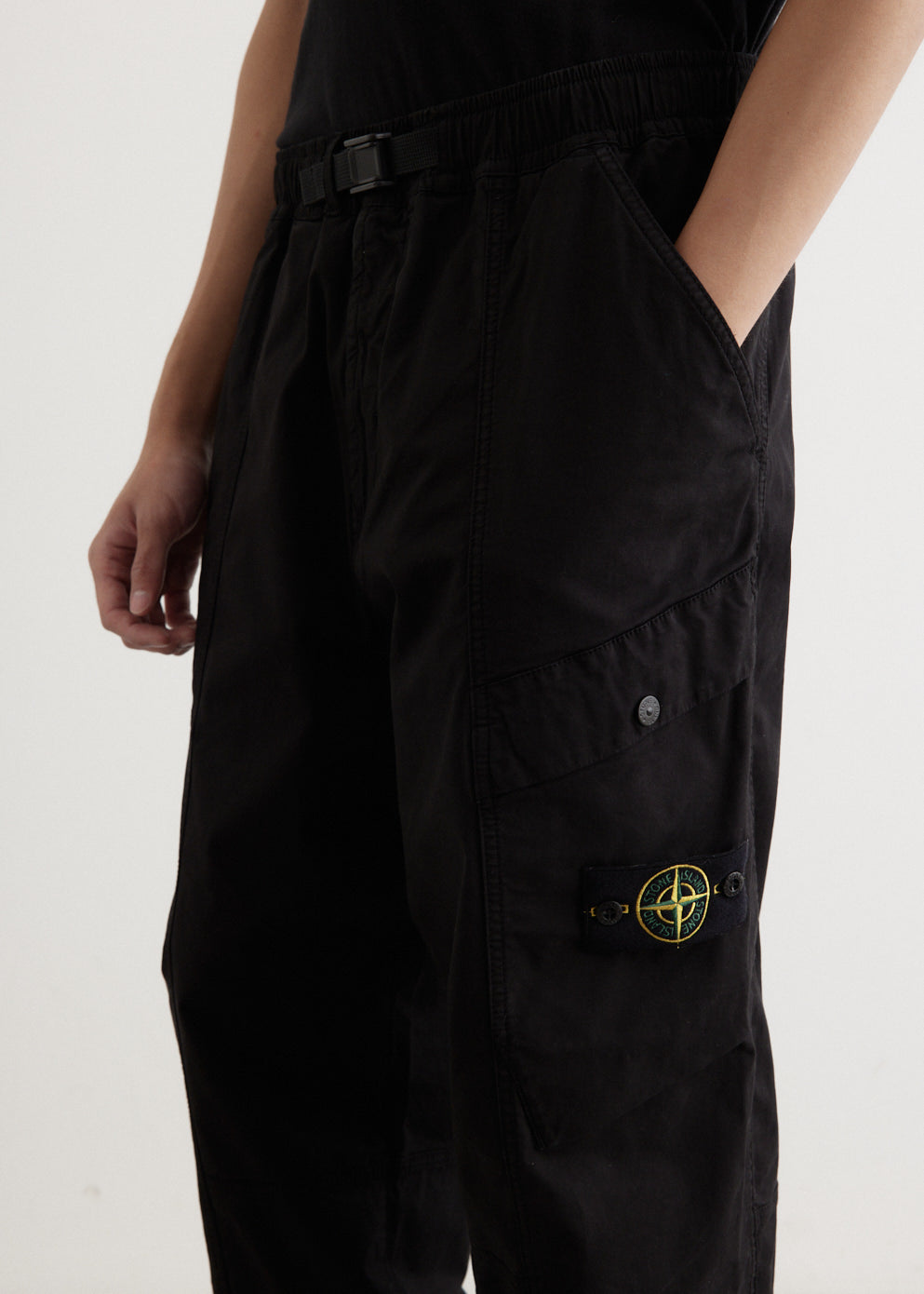 Supima Cotton Twill Cargo Pants