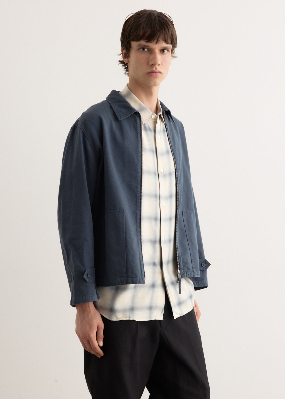 Pigment Dyed Zip Blouson