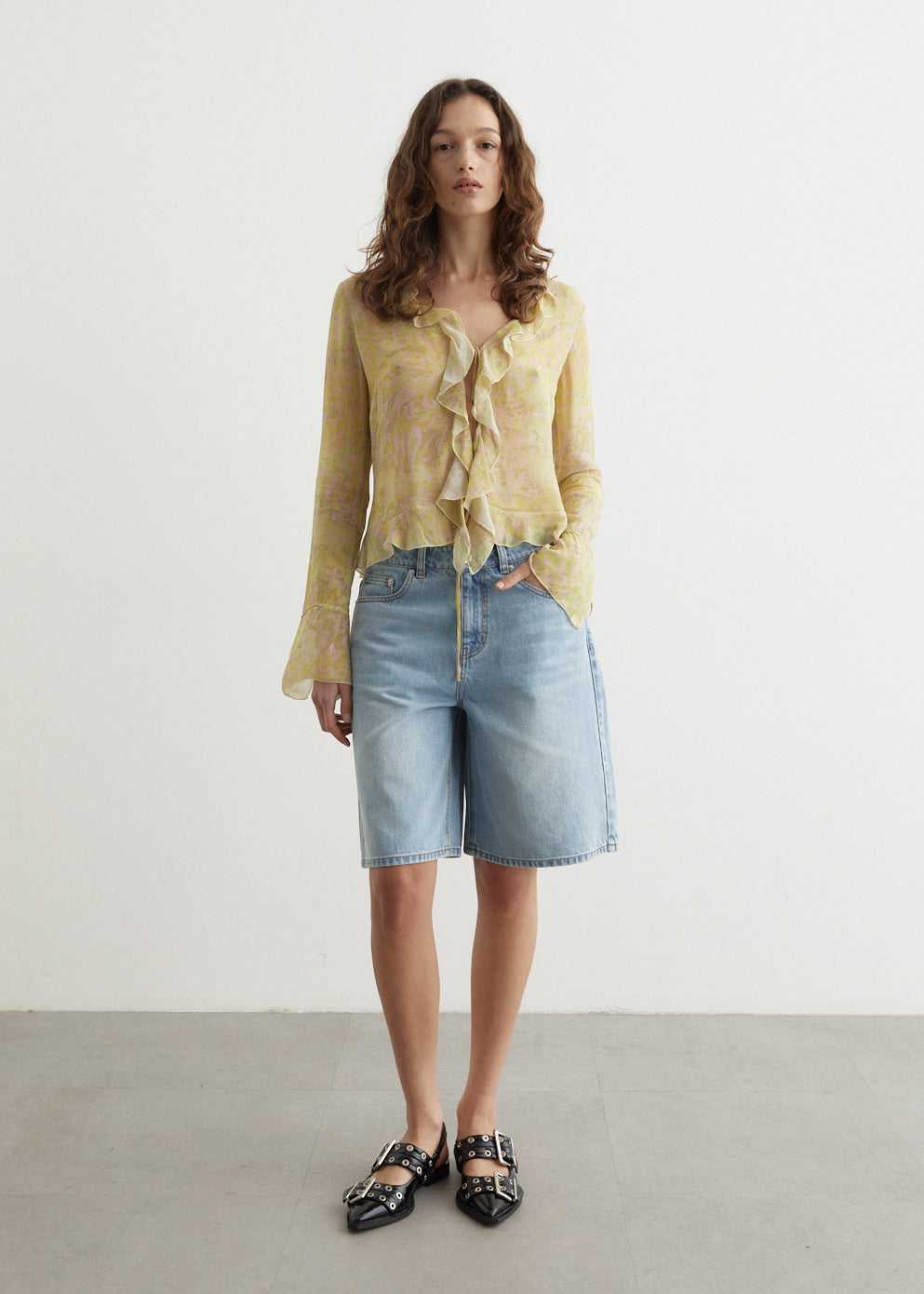 Canopy Ruffled Top